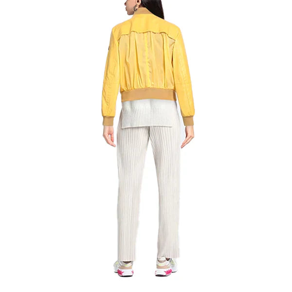 Women’s Yellow Bomber Jacket