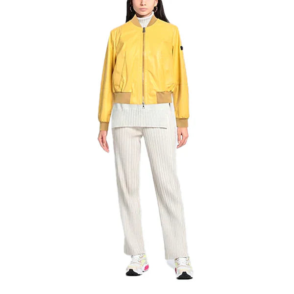 Women’s Yellow Bomber Jacket