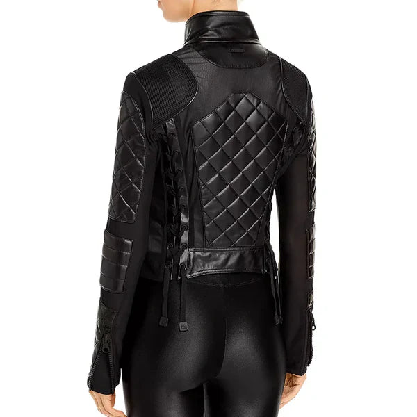 Blanc Noir Women’s Moto Jacket
