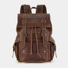 The Drawstring Leather Backpack-Leather backpacks-Real Leather Store