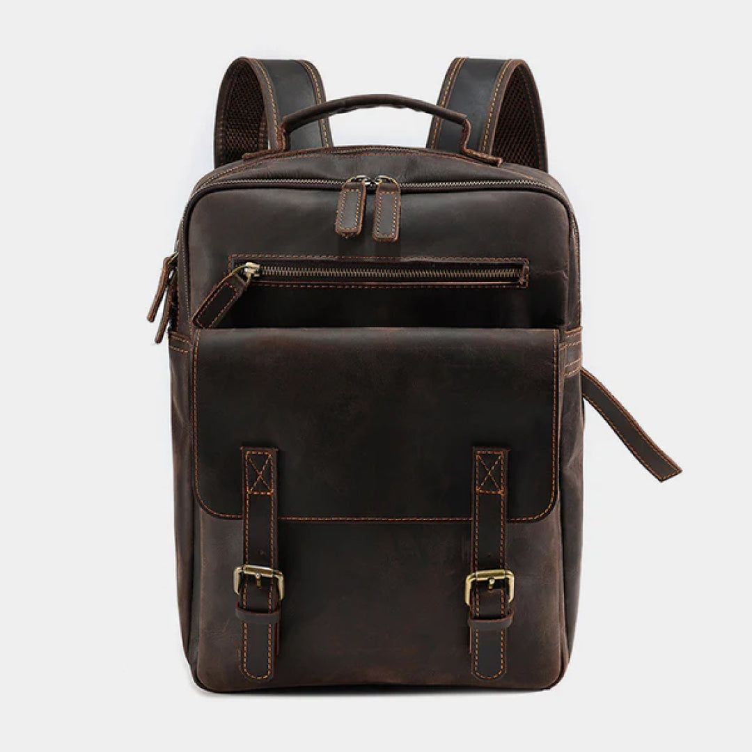The Today Leather Backpack-Leather backpacks-Real Leather Store