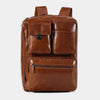 The Convertible Leather Backpack-Leather backpacks-Real Leather Store