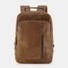 The Square Leather Backpack-Leather backpacks-Real Leather Store