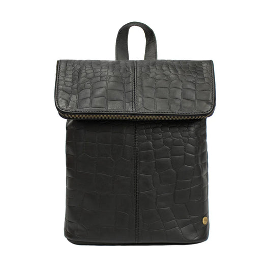 The Black Soho Leather Backpack-Leather backpacks-Real Leather Store