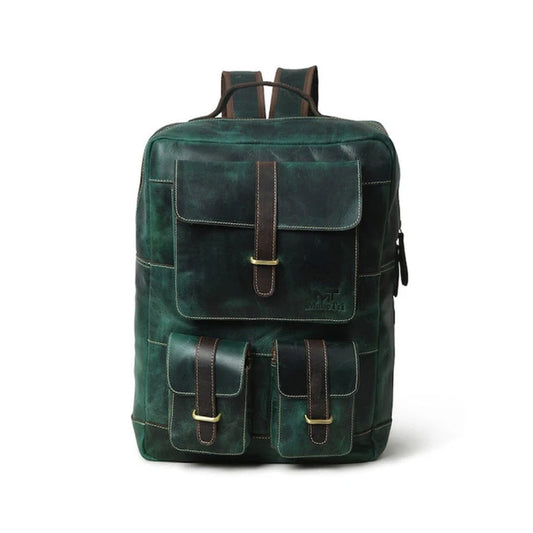 The Greenfield Leather Backpack-Leather backpacks-Real Leather Store