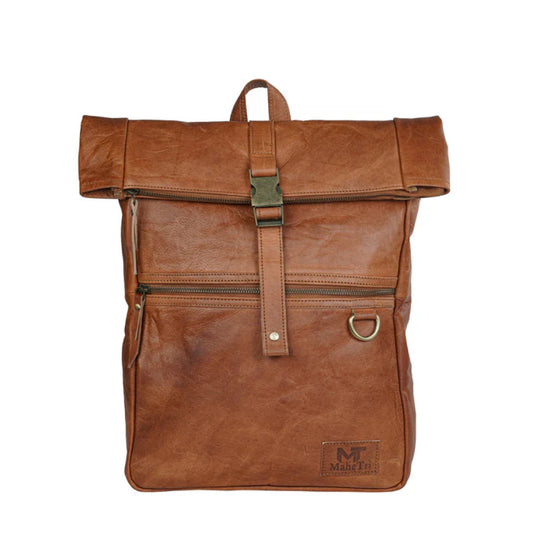 The Ortiz Rucksack Leather Backpack-Leather backpacks-Real Leather Store