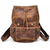 The Armstrong Buffalo Leather Backpack-Leather backpacks-Real Leather Store