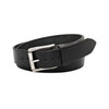 Men's Black Classic Leather Belt-LB-Real Leather Store