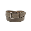Men's Silver Cloud Leather Belt-LB-Real Leather Store