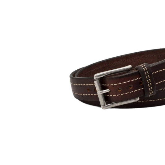 Men's Reddish Dutton Leather Belt-LB-Real Leather Store