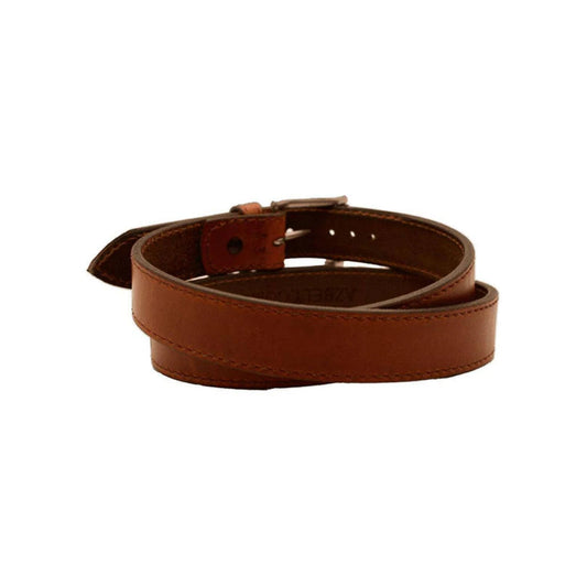 Men's Brown Jerome Leather Belt-LB-Real Leather Store