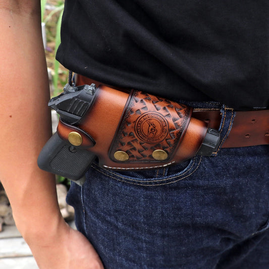 Leather Pistol Waist Holster