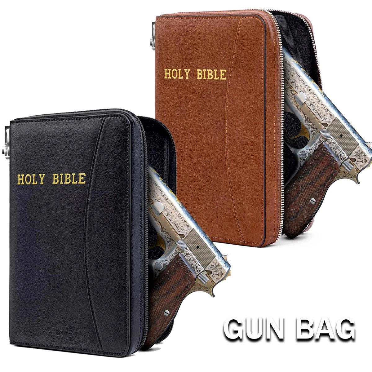 Tactical Leather Gun Holster