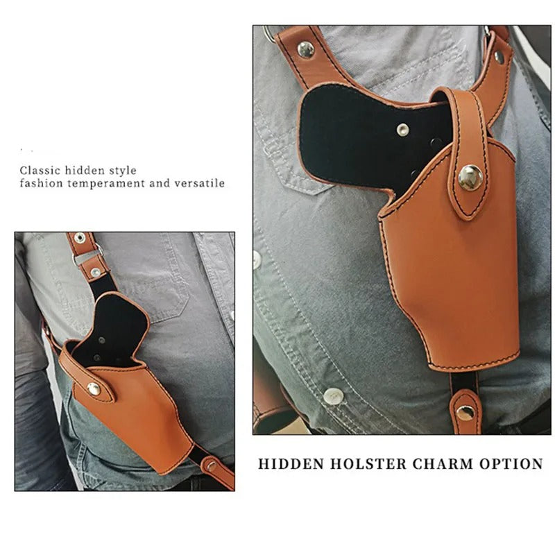 Double Shoulder Leather Holster