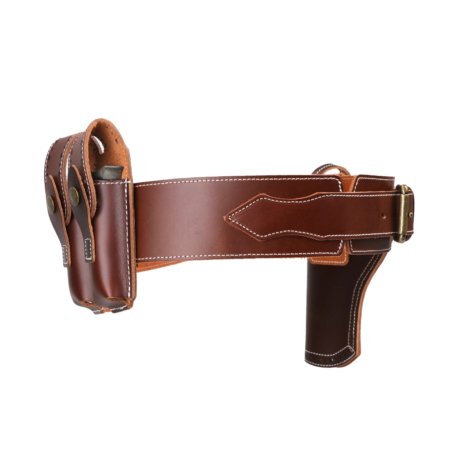 Leather Gun Belt Holster