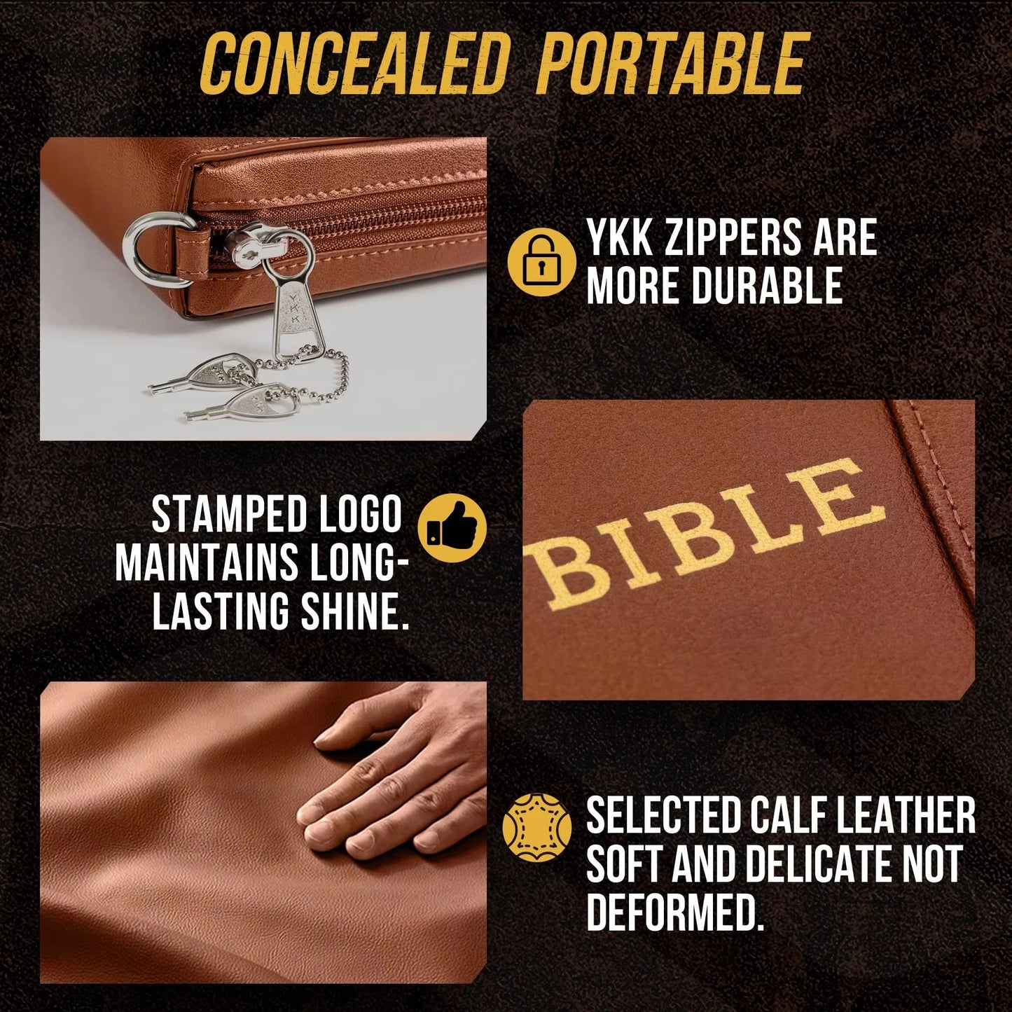 Tactical Leather Gun Holster