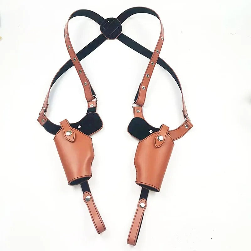 Double Shoulder Leather Holster