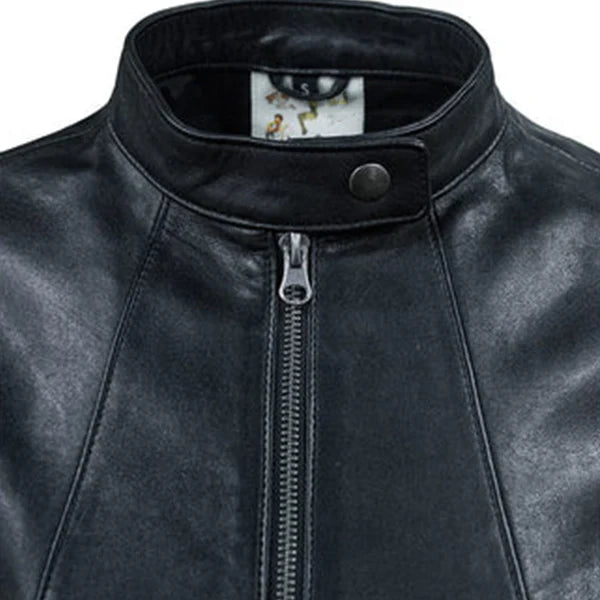 Women’s Black Prison Moto Jacket