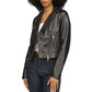 Michael Kors Women’s Moto-Style Leather Jacket