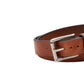 Men's Brown Mocha Leather Belt-LB-Real Leather Store