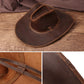Retro British Cowhide Cowboy Hat