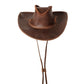 Retro British Cowhide Cowboy Hat